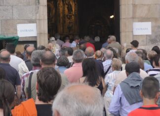 O San Bieito ‘máis milagreiro’ reúne a centos de fieis na súa romaría en Lérez