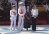 A princesa Leonor despediu a súa etapa na Escola Naval de Marín
