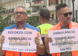 O BNG responsabiliza ao PP de calquera neglixencia por trasladar a ambulancia medicalizada a Sanxenxo