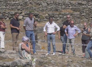 A Xunta leva a cabo novas intervencións arqueolóxicas no Castro de Baroña