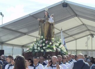 Porto do Son celebra o día máis emotivo das Festas do Carme