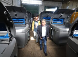 Pontevedra inicia a renovación dos contentores do lixo en todo o municipio