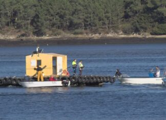 Mal inicio da campaña marisqueira en Noia con pouco berberecho e apenas ameixa