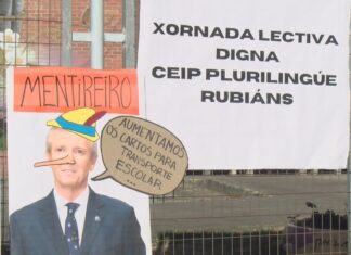 17 anos entrando tarde e xantando ás présas no colexio de Rubiáns