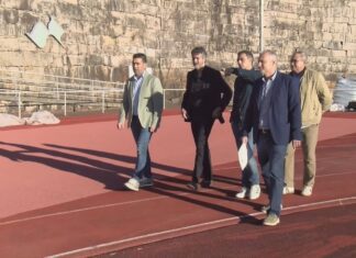 López e Varela poñen a reforma de Fontecarmoa como exemplo de cooperación entre administracións