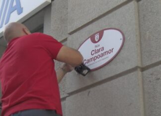 Adeus Conde Vallellano, ola Clara Campoamor!