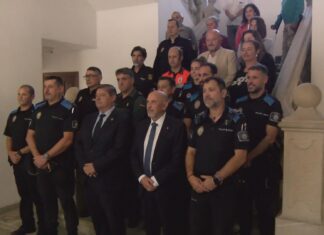 Recoñecemento público á Policía Local da Pobra pola súa decisiva intervención na operación Saona