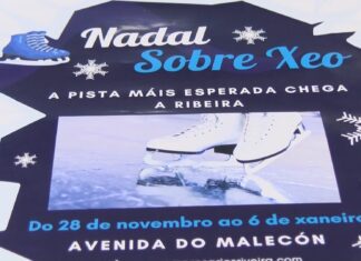 Ribeira volverá contar este Nadal cunha pista de xeo