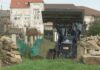 Rexistran con retroescavadoras unha leira de Vilanova nunha nova operación contra o narcotráfico
