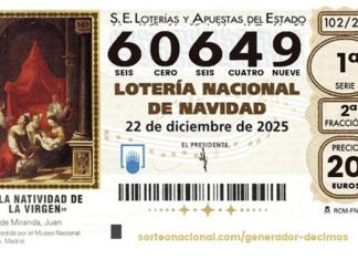 Estes son os premios da Lotaría de Nadal que caeron nas Rías Baixas