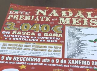 Meis pon en xogo máis de 3.000 euros para apoiar o comercio e hostalería local