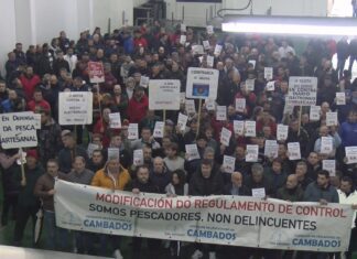 A pesca artesanal para e plántase ante os novos controis da Unión Europea, que considera ‘inasumibles’