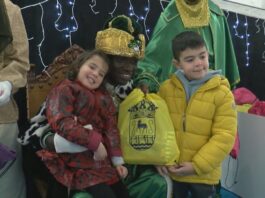Valga converte nunha festa a recepción dos Reis Magos
