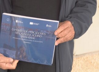 O pósito de Aguiño repasa nun libro os primeiros anos da súa historia