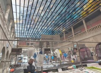 O concello renovará os lucernarios do Mercado para evitar a luz e a calor sobre o produto fresco