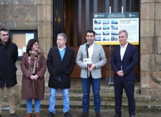 A parroquia de Lérez estrea iluminación despois dun investimento de 1,4 millóns de euros