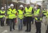 As obras do centro de saúde de Vilagarcía recuperan o ritmo trala sucesión de temporais