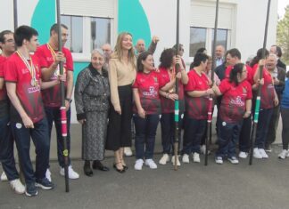 Fabiola García felicita ós remeiros de AMICOS polos seus éxitos no Campionato de España