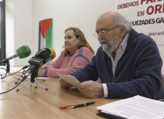 Parar La Guerra convoca unha concentración en Pontevedra contra a guerra en Oriente Medio e por Gaza