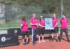 A febre do pickleball trae a Poio este sábado un torneo internacional con equipos de Galicia e Portugal