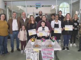A primeira ruta de tapas de Caldas supera todas as expectativas e repartir uns 5.000 petiscos