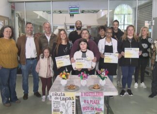 A primeira ruta de tapas de Caldas supera todas as expectativas e repartir uns 5.000 petiscos