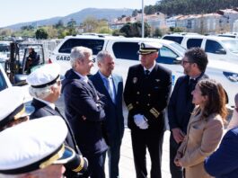 Rueda preside en Porto do Son a entrega dos novos vehículos do Servizo de Gardacostas