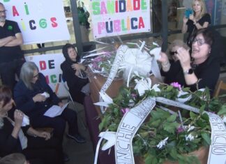 O Barbanza escenifica a morte da sanidade pública