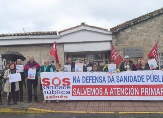 SOS Sanidade Pública pon a Catoira como exemplo de loita veciñal en defensa da atención primaria