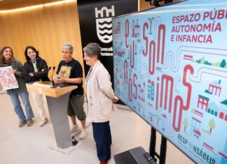 Arranca ‘Eu son, nós imos’, a campaña para fomentar a mobilidade e a autonomía infantil en Pontevedra