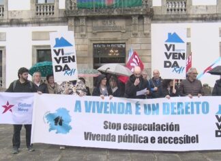 Concentración en Vilagarcía para reivindicar o dereito a unha vivenda digna