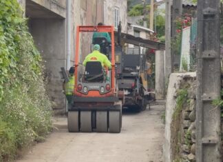 Concluídas as obras de mellora de servizos na Albariza