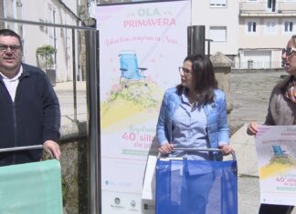 Noia Histórica repartirá 40 cadeiras de praia na campaña ‘Ola, primavera’