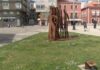 Vandalizan en Ribeira unha escultura en lembranza das vítimas do franquismo