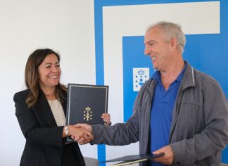 A Xunta asina coa confraría de Noia o primeiro convenio do plan de rexeneración marisqueira