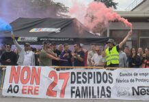 Seguimento total da folga de Nestlé en Pontecesures contra o ERE
