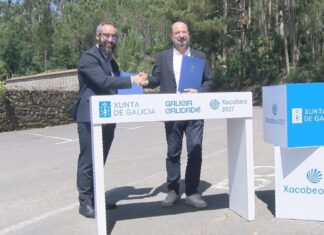 Turismo de Galicia pon en valor a contorna do hórreo do Araño