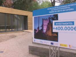 A Xunta destina 400.000 euros á mellora da contorna das Torres de Oeste, en Catoira