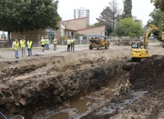O Gafos comeza a asomar en Campolongo co inicio das obras de renaturalización
