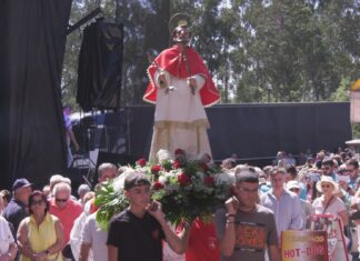 Bealo mantense fiel ó San Ramón