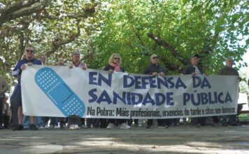 A Pobra segue a reclamar na rúa unha sanidade pública de calidade
