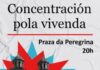 Pontevedra, chamada a mobilizarse o vindeiro luns polo dereito á vivenda