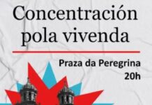 Pontevedra, chamada a mobilizarse o vindeiro luns polo dereito á vivenda