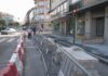 As obras de renovación de beirarrúas e servizos na rúa Galicia encaran a súa recta final
