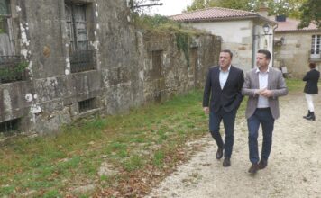 Concello de Boiro e Deputación asinan un convenio para avanzar na rehabilitación de Goiáns